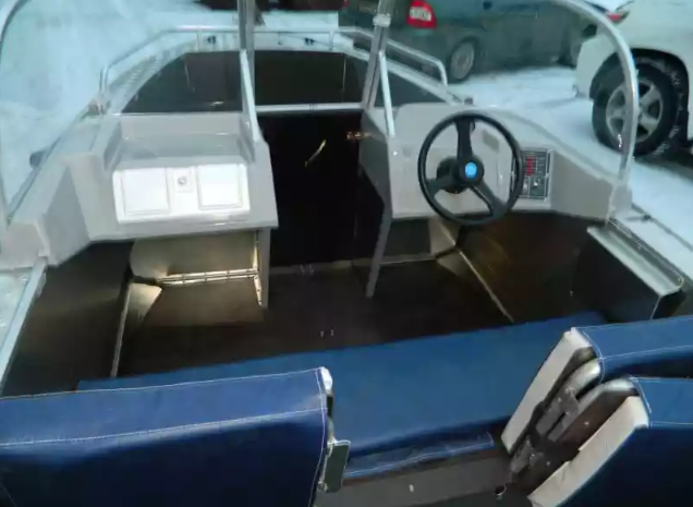 Алюминиевый катер Wyatboat-430T DCM Трансформер в Сыктывкаре