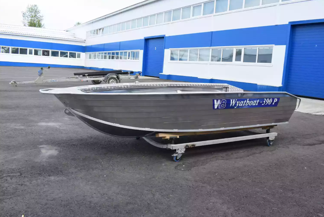 Алюминиевая лодка Wyatboat-390Р Увеличенный борт в Сыктывкаре