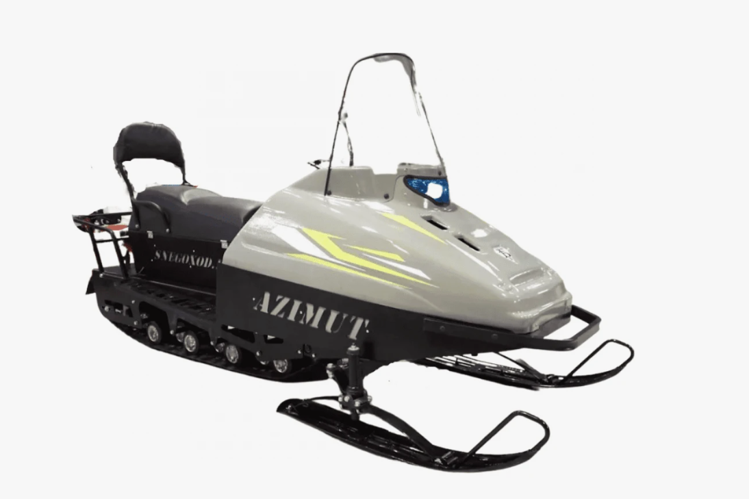 Миниснегоход Бурлак Азимут 24 л.с. , эл.запуск, реверс, тормоз гидравл, капот серый в Сыктывкаре