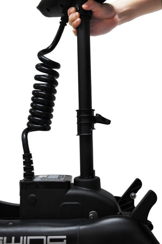 Лодочный электромотор якорь Haswing Cayman B, GPS, 12V, 55Lbs, нога 152 мм в Сыктывкаре