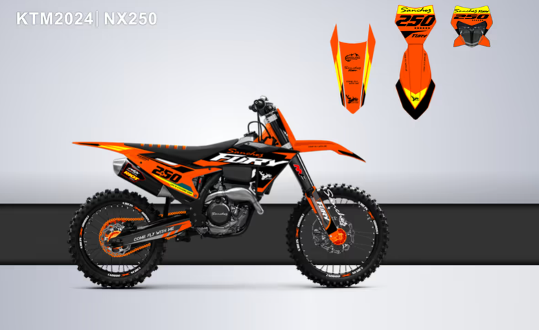 Кроссовый мотоцикл Sanchez Fury NX250 в Сыктывкаре