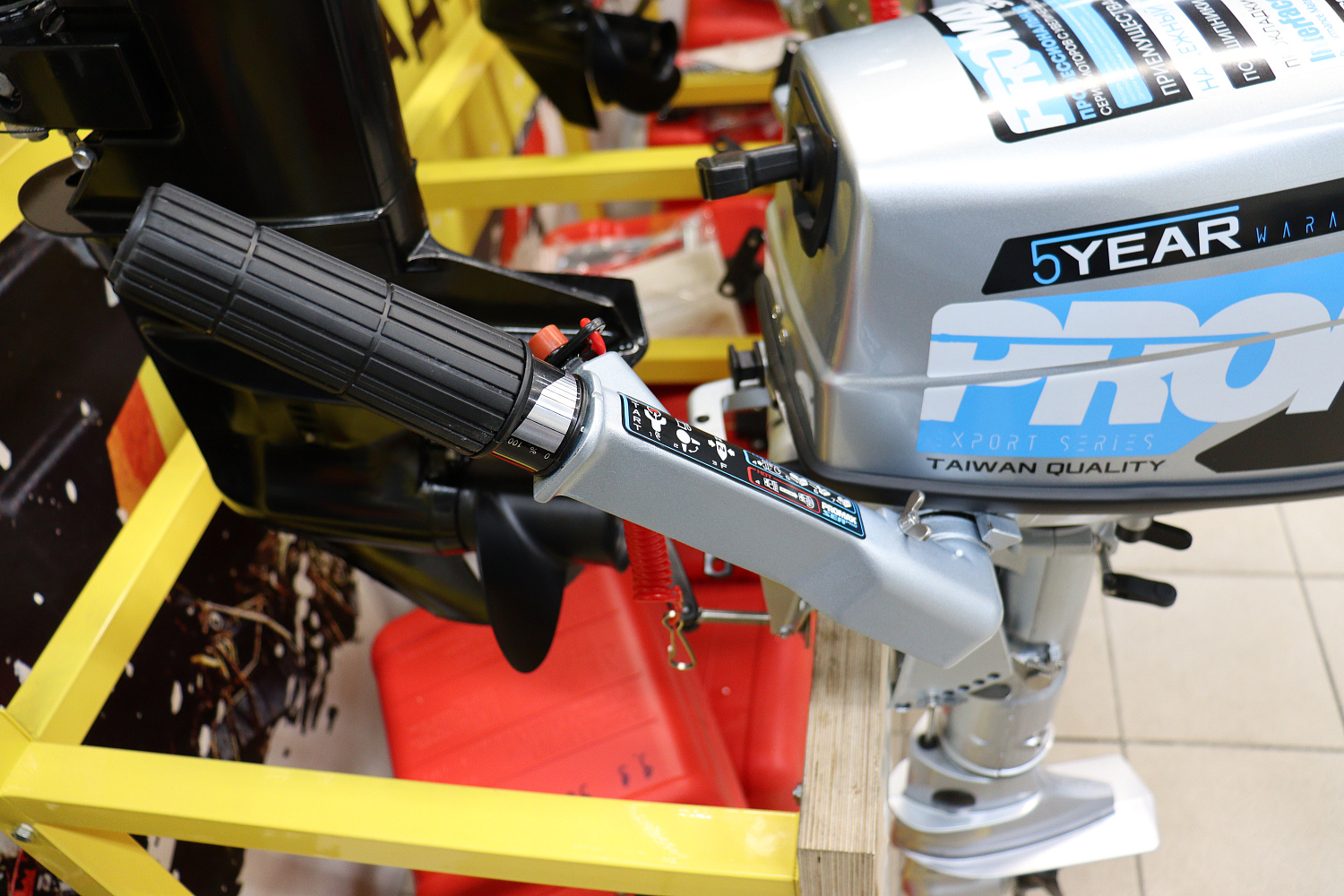 Лодочный мотор PROMAX SP5FHS (внешний бак 12 л) в Сыктывкаре