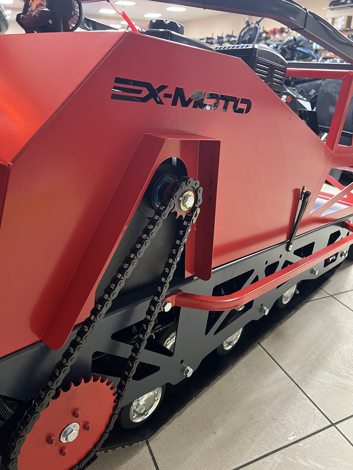 Мотобуксировщик EX-MOTO SNOWDOG S500 15л.с в Сыктывкаре