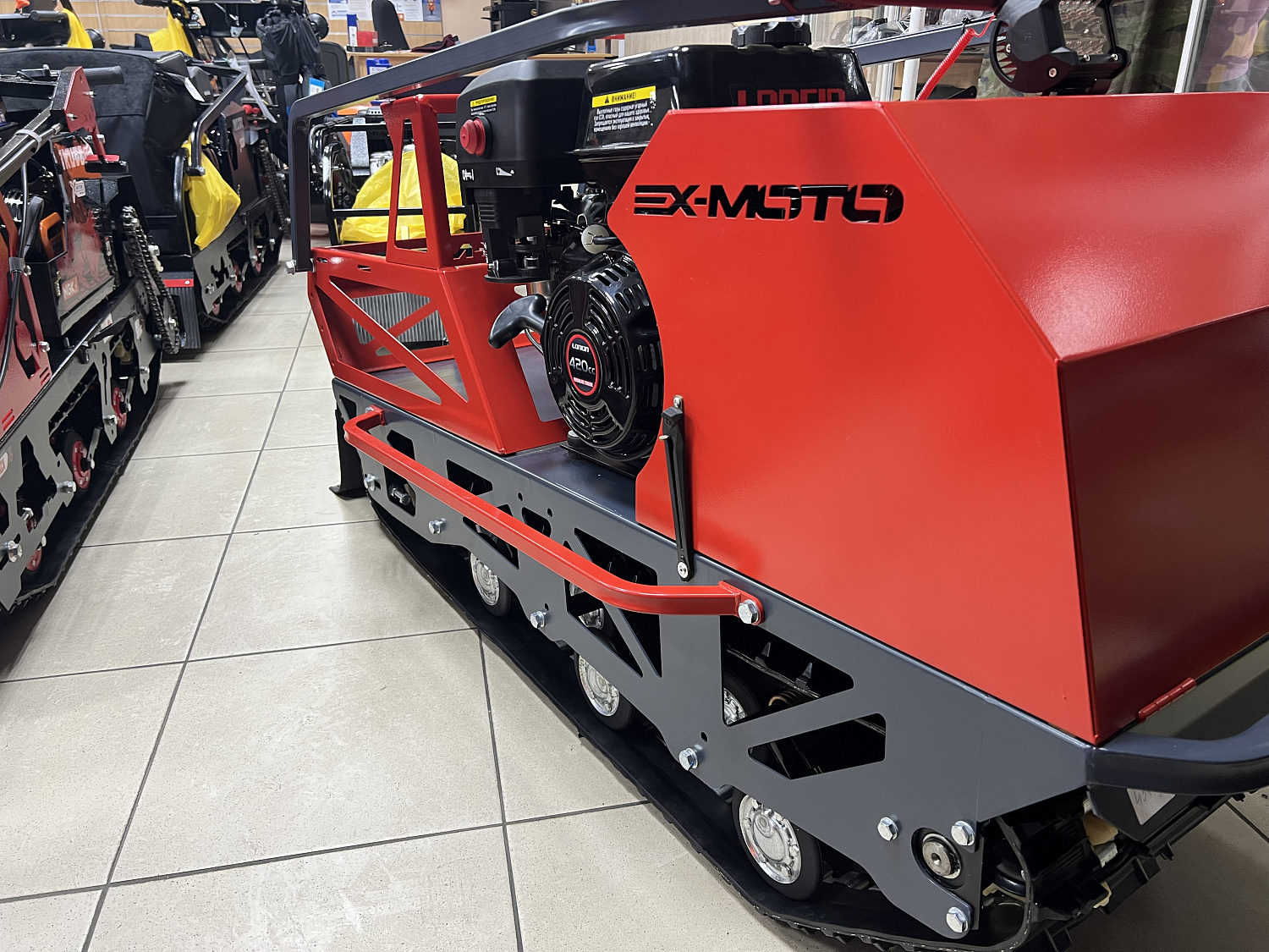 Мотобуксировщик EX-MOTO SNOWDOG S500 15л.с в Сыктывкаре