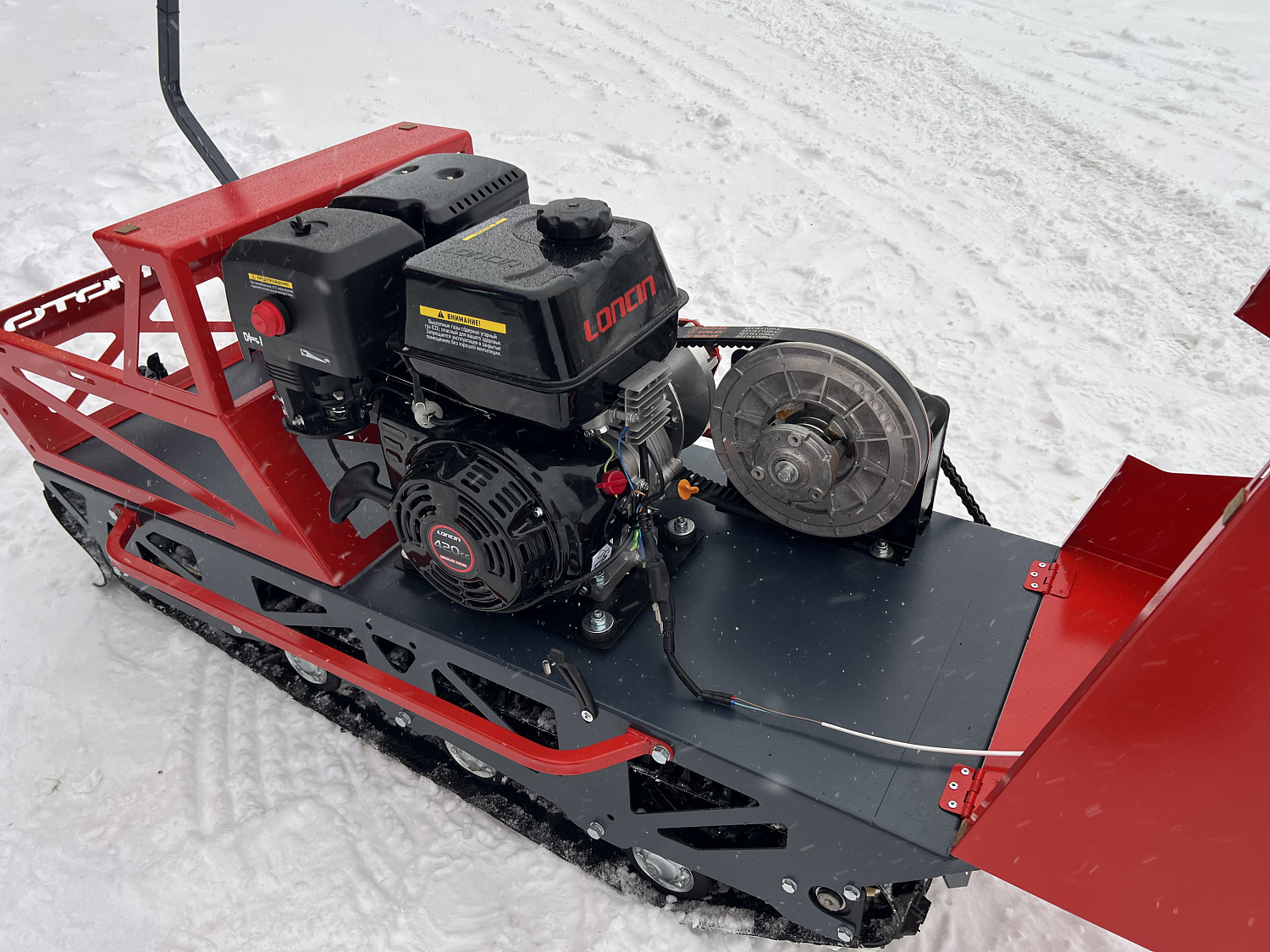 Мотобуксировщик EX-MOTO SNOWDOG S500 15л.с в Сыктывкаре