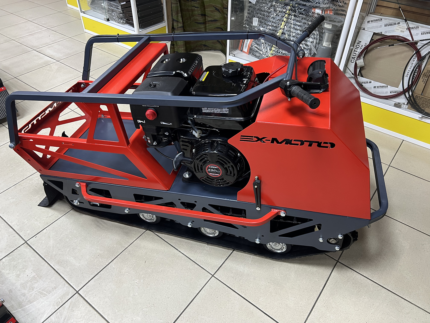 Мотобуксировщик EX-MOTO SNOWDOG S500 15л.с в Сыктывкаре