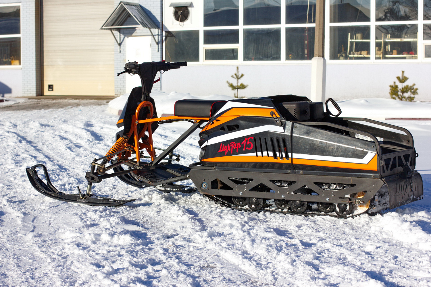 Мотобуксировщик IRBIS Мухтар 15 с лыжным модулем в комплекте в Сыктывкаре