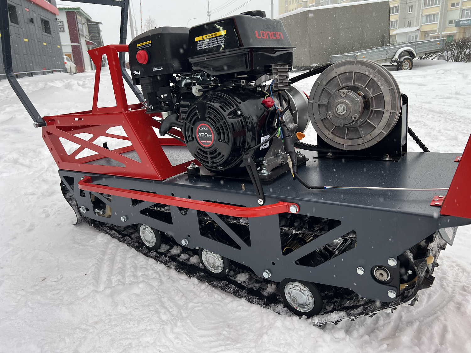 Мотобуксировщик EX-MOTO SNOWDOG S500 15л.с в Сыктывкаре