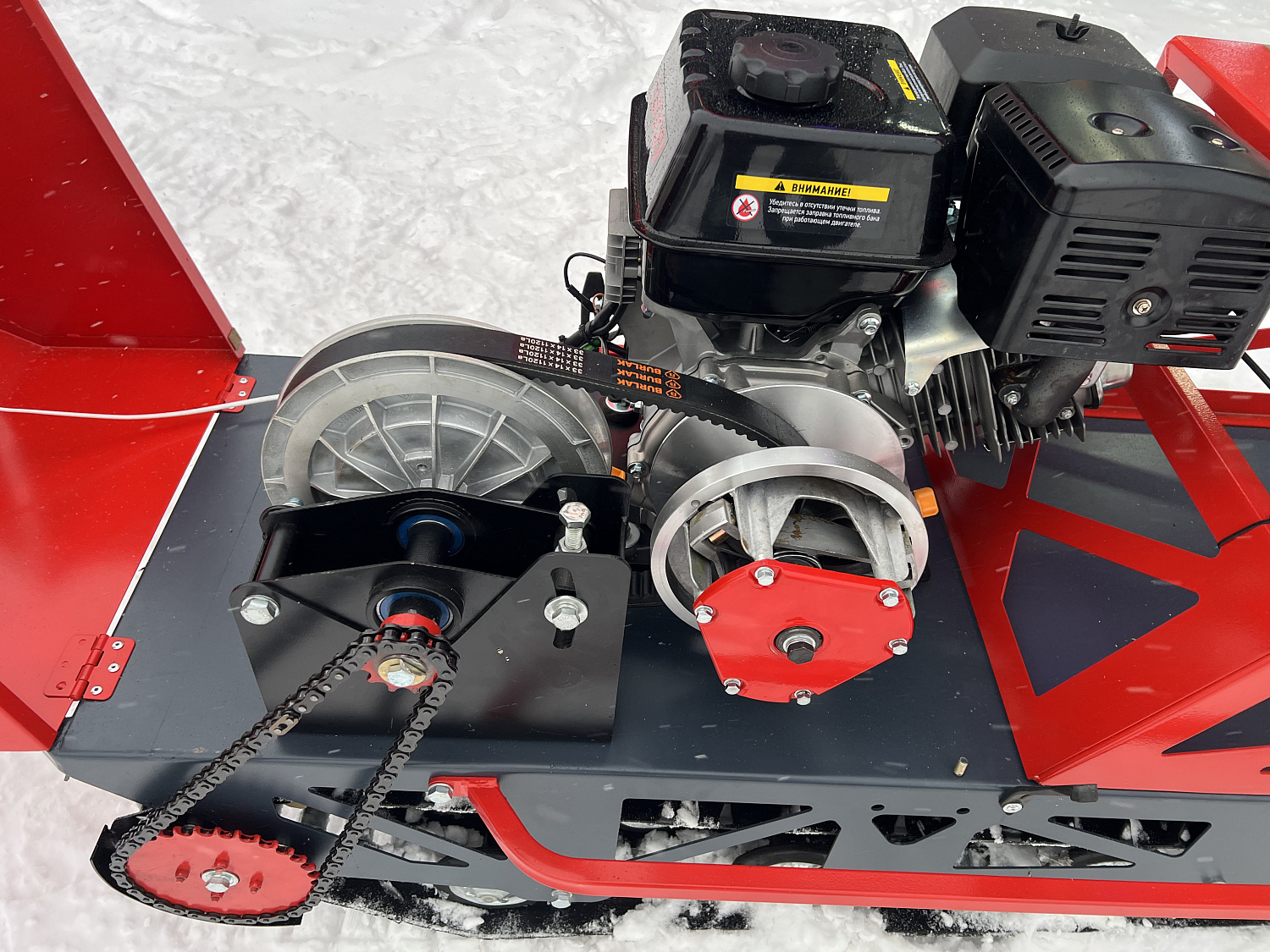 Мотобуксировщик EX-MOTO SNOWDOG S500 15л.с в Сыктывкаре