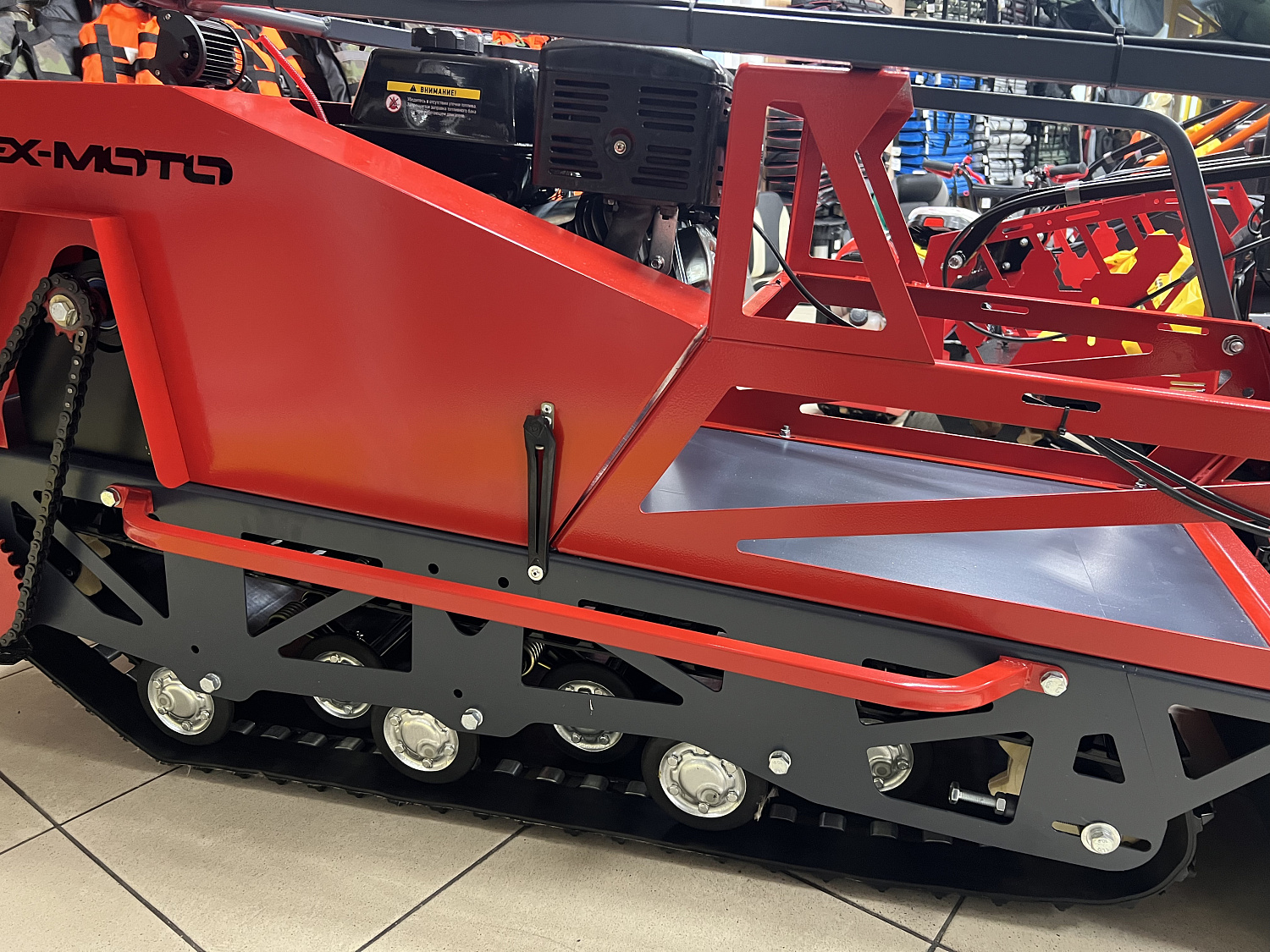 Мотобуксировщик EX-MOTO SNOWDOG S500 15л.с в Сыктывкаре