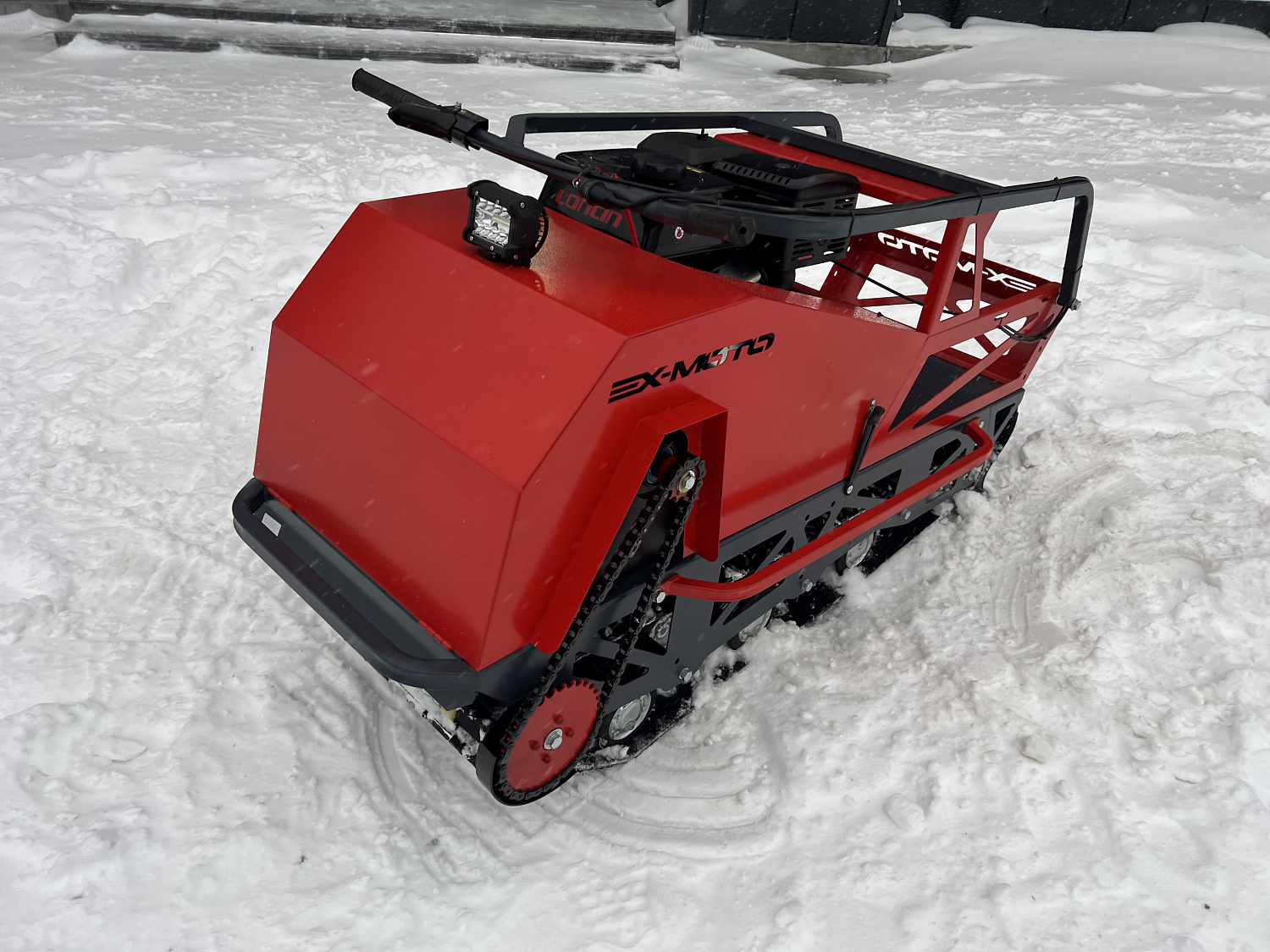 Мотобуксировщик EX-MOTO SNOWDOG S500 15л.с в Сыктывкаре