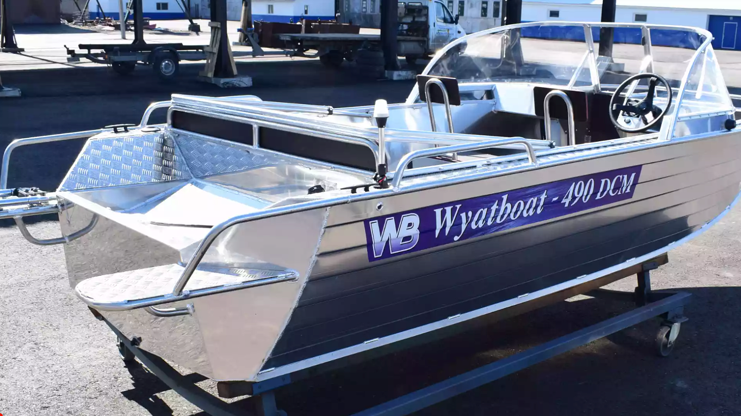 Алюминиевый катер Wyatboat-490 DCM в Сыктывкаре